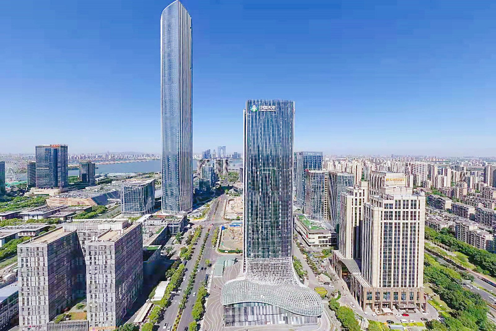 苏州中国太平金融大厦大堂实景