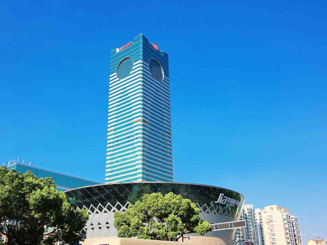 深业姑苏中心外立面实景
