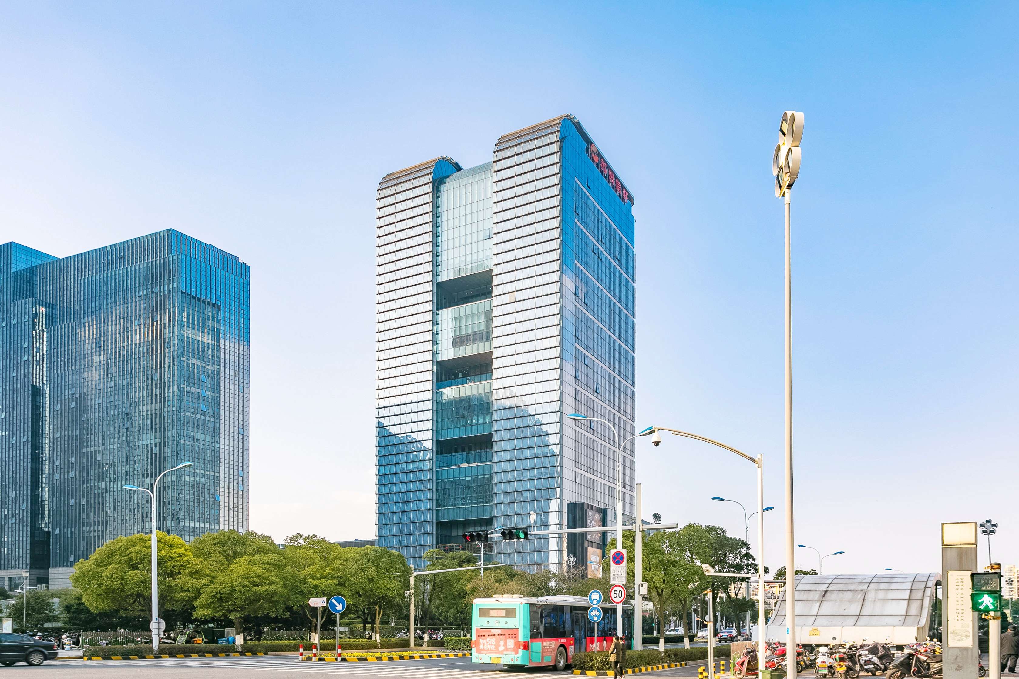 信投大厦公共区域实景
