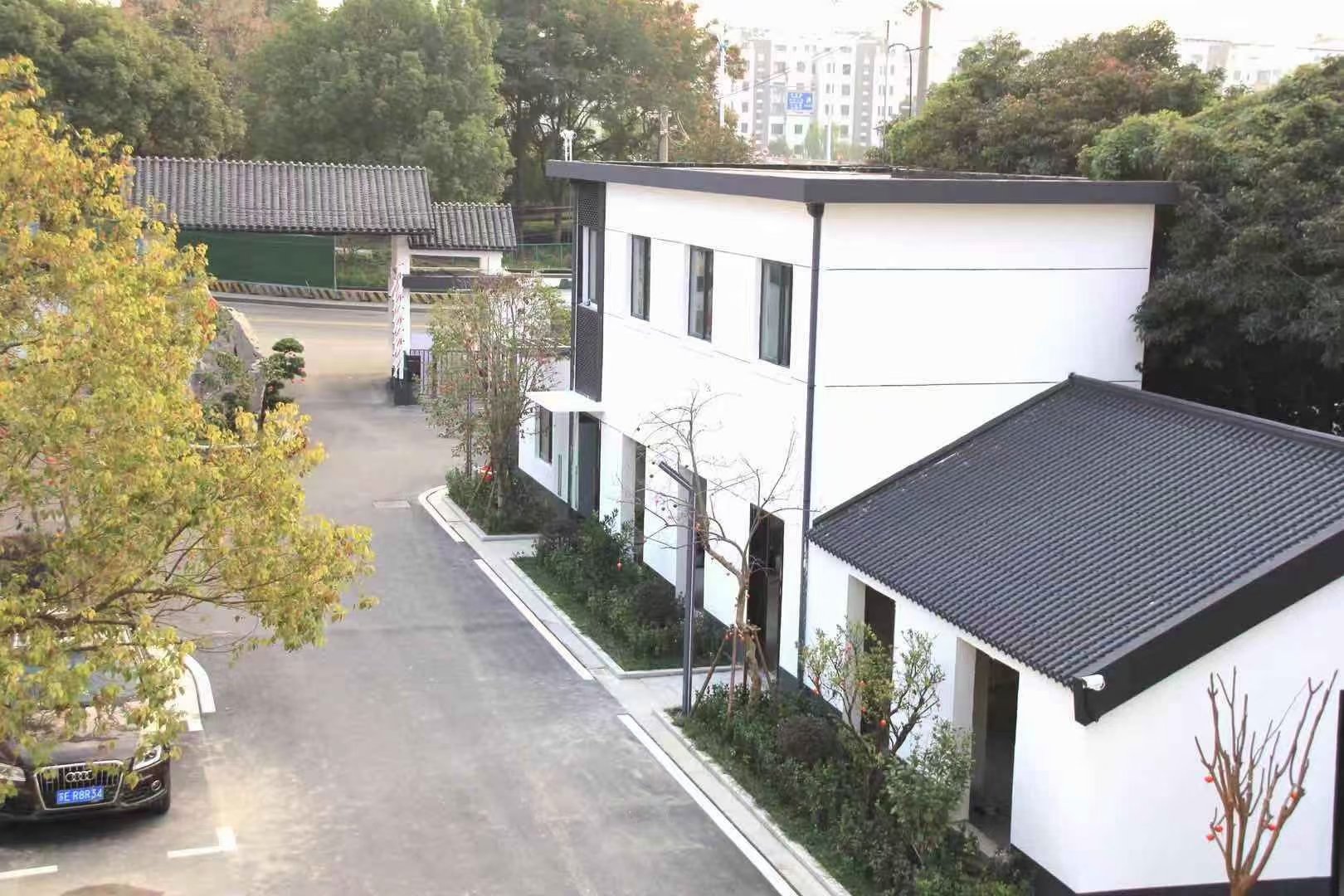 圆迪科技园电梯厅实景